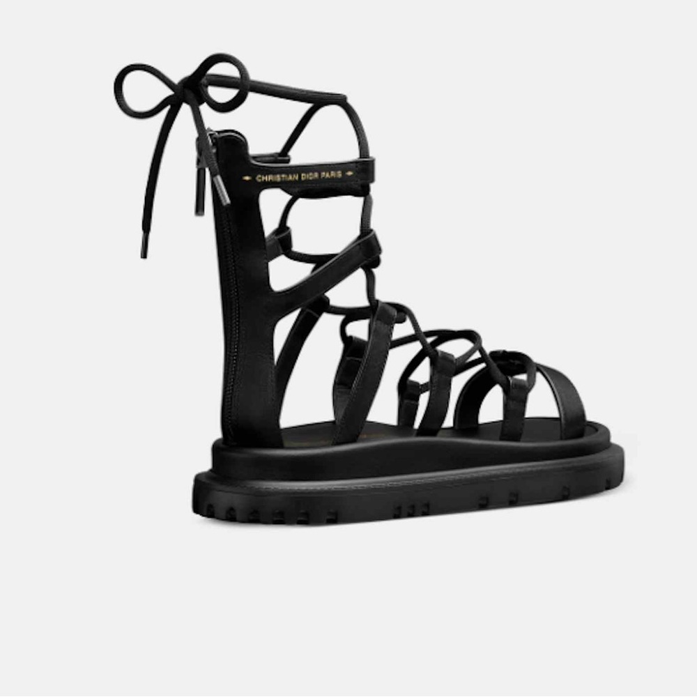 Christian Dior Abbesse gladiator sandals